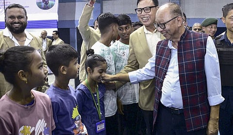 File photo: Manipur Chief Minister Yumnam Khemchand Singh, IMPHAL. (PTI Photo)
