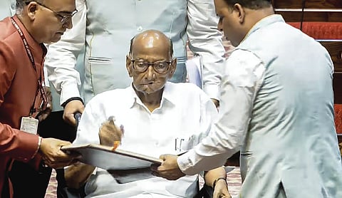 Sharad Pawar, Athawale among 19 MPs sworn in RS