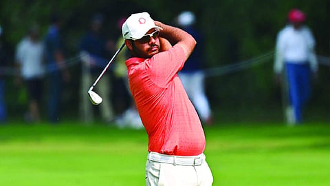 Sharma tied fourth after two rounds in Bahrain