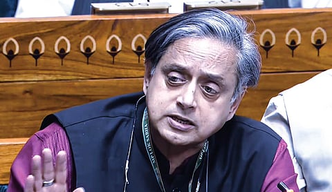 Shashi Tharoor slams India-US deal as pre-committed purchase agreement