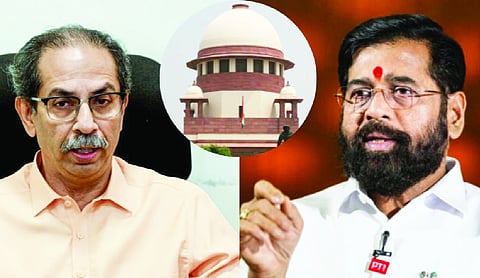 Shiv Sena case: Top court questions giving symbol to defectors