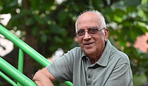Veteran filmmaker Singeetham Srinivasa Rao. File photo.