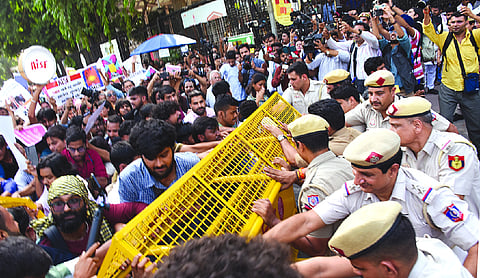 SIR: 200 protesters detained, cases filed