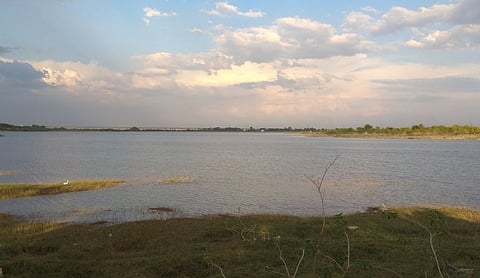 Bhutnal Lake in Vijayapura where six bodies were found on Wednesday. Source: File photo