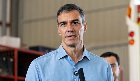 Spain PM Pedro Sanchez. File photo.