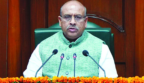 Speaker reviews arrangements for upcoming Budget Session