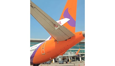 SpiceJet clips Akasa planes’ wing on T1