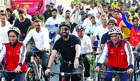 Sports ministry launches cycle friendly campus certification
