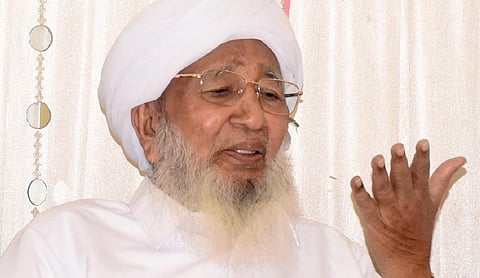 Kanthapuram A.P. Aboobacker Musliar (File image)