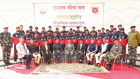 SSB’s ‘Bharat Darshan’ for J&K youths concludes in Delhi