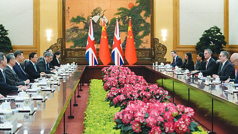 Starmer and Xi call for deeper UK-China ties