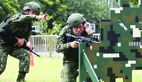 Taiwan kicks off military drills to counter potential Chinese attack
