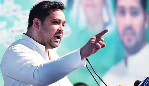 Tejashwi slams Bihar Government over women crime