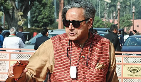 Tharoor declines to comment on discussions with CPI(M)