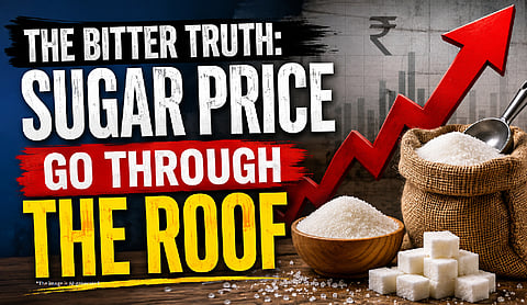 The bitter truth: Sugar price go through the roof