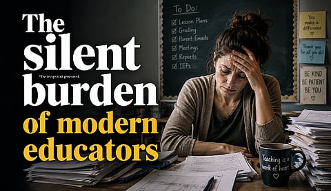 The silent burden of modern educators