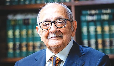 The unparalleled legal behemoth Fali Sam Nariman