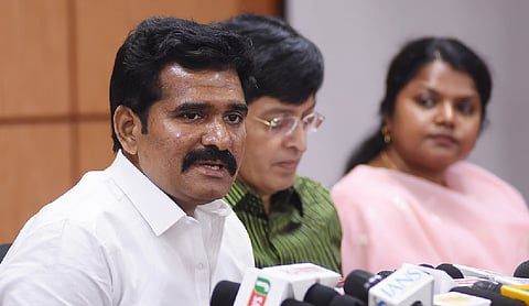 Minister CTR Nirmal Kumar Photo | Ashwin prasath