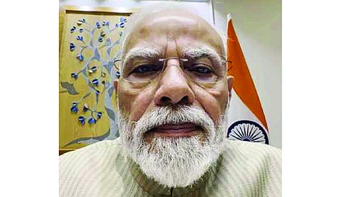 PM Modi addressing the nation through a video message on Thursday night, announcing stricter laws and fast-track courts to curb examination paper leaks