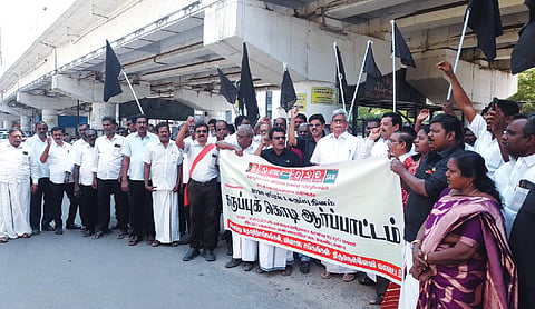 Trade unions observe Black Day against Labour Codes