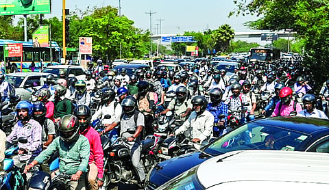 Traffic chaos: Delhi-Noida border choked in massive jam