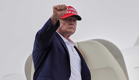 File photo: US President Donald Trump, WASHINGTON. (PTI Photo)