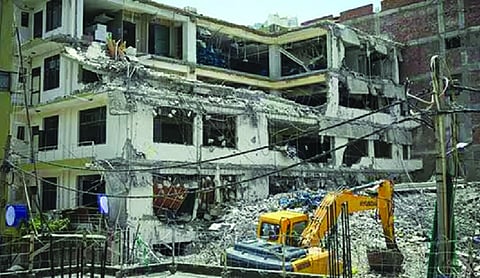 Two builders arrested for Saidulajab building collapse