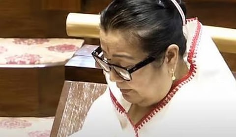 Rajya Sabha MP A Sharda Devi