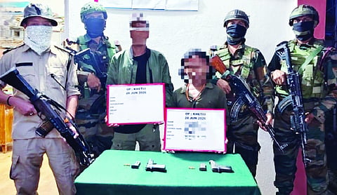 Two NSCN-K insurgents surrender in Arunachal
