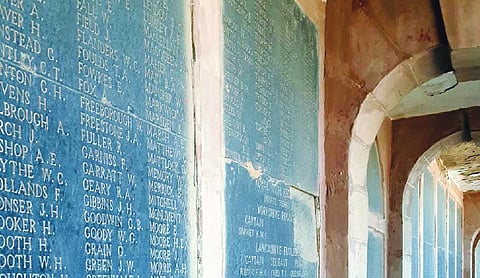 UK adds names of 33,000 Indian soldiers missing from First World War memorial