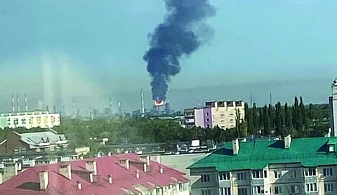 Ukraine’s drones hit major Russian refinery: Officials