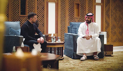 Ukraine, Saudi Arabia agreed to key defence ties, says Zelenskyy