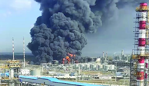 Ukraine hits 2 Russian oil refineries after Zelenskyy-Trump meet