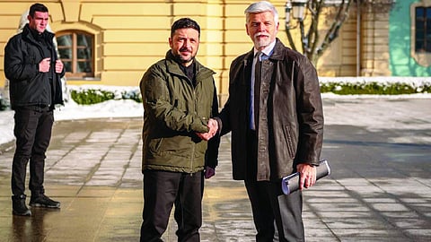 Ukrainians arrives in US for peace talks