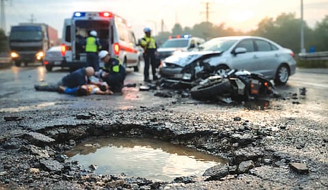 UP accounts for over half of pothole death: Govt