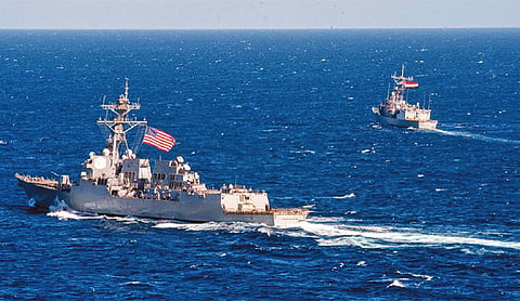 US military strike on alleged drug boat kills 2 in eastern Pacific Ocean