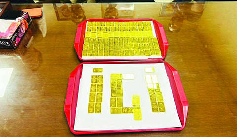 US national arrested at Delhi Airport with 115 gold bars hidden in belt