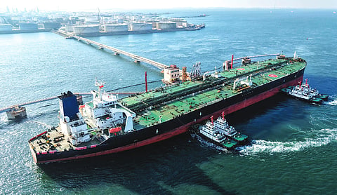 US pauses sanctions on Iranian oil stranded on tankers at sea
