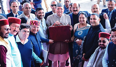 Uttarakhand CM presents State Budget
