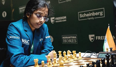 Vaishali outplays Goryachkina to extend lead