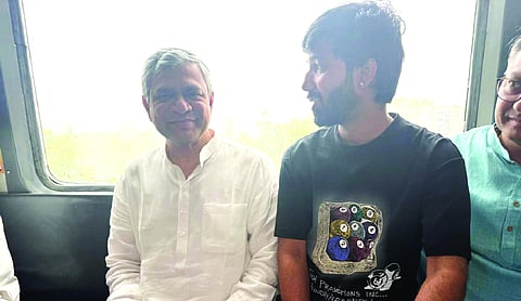 Vaishnaw reviews Kolkata Metro services, interacts with passengers