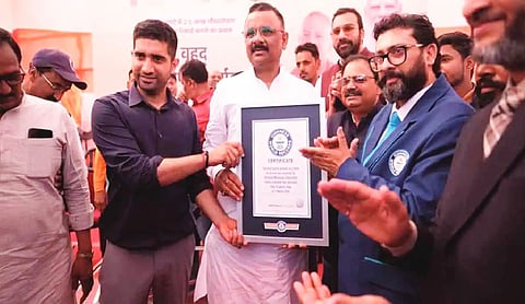 Varanasi plants 2.5 lakh trees in one hour, claims record