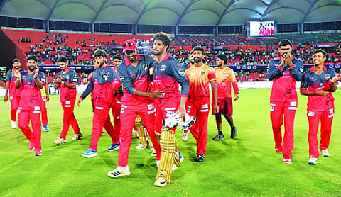Varma warms up for UK T20I with 136 in TG20