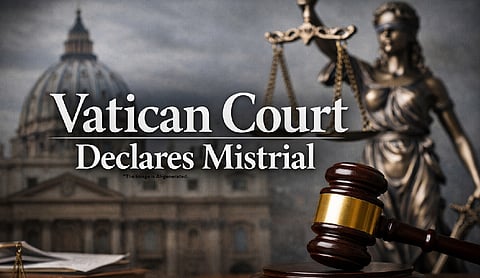 Vatican court declares mistrial