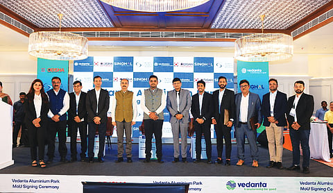 Vedanta Aluminium signs MoU for Aluminium Park in Jharsuguda