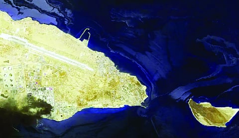 Video and satellite photos show Iran’s oil spill on Persian Gulf island