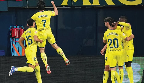 Villarreal overruns Real Sociedad to move into third place in La Liga