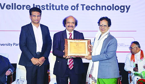 VIT honoured with Careers360 Research Excellence Award