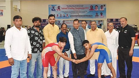 WFI withholds technical officials for inter-university wrestling meet