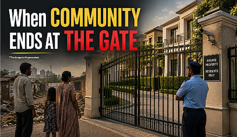 When community ends at the gate
